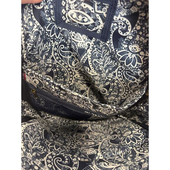 Wrangler Denim Look Sherpa Western Boho Backpack - Picture 5 of 9